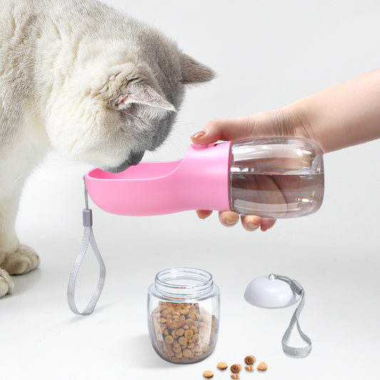 Pet Dual-use Water Cup For Cats And Dogs