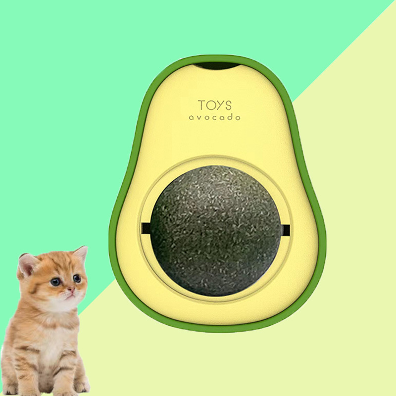 Avocado Shaped Catnip Ball