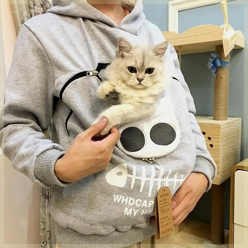 Portable Cat Hoodie