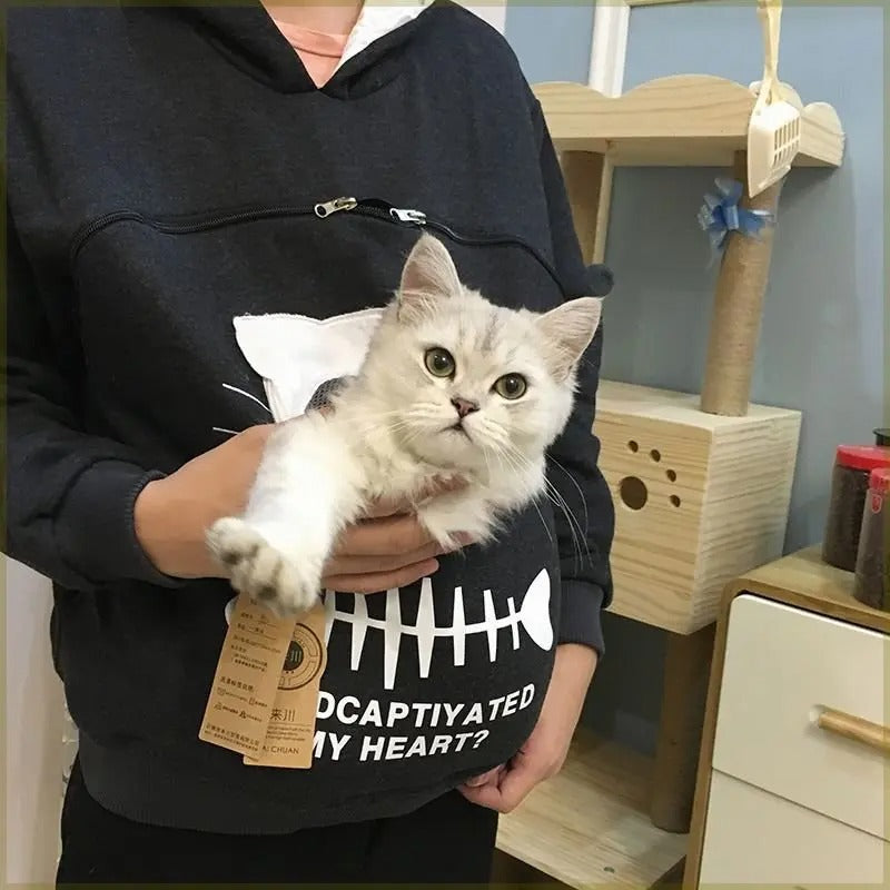 Portable Cat Hoodie