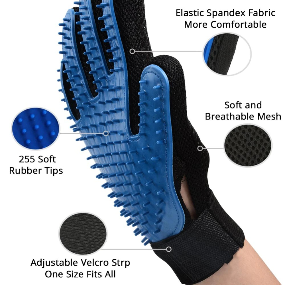 Grooming Glove For Cats & Dogs